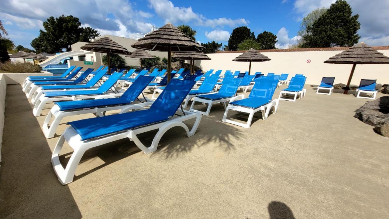 Вилла Belles Vacances En Bord De Mer Dans Camping 4 Etoiles Сен-Жан-де-Мон Экстерьер фото