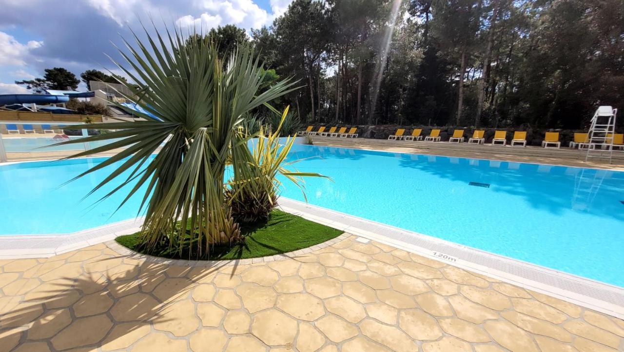 Вилла Belles Vacances En Bord De Mer Dans Camping 4 Etoiles Сен-Жан-де-Мон Экстерьер фото